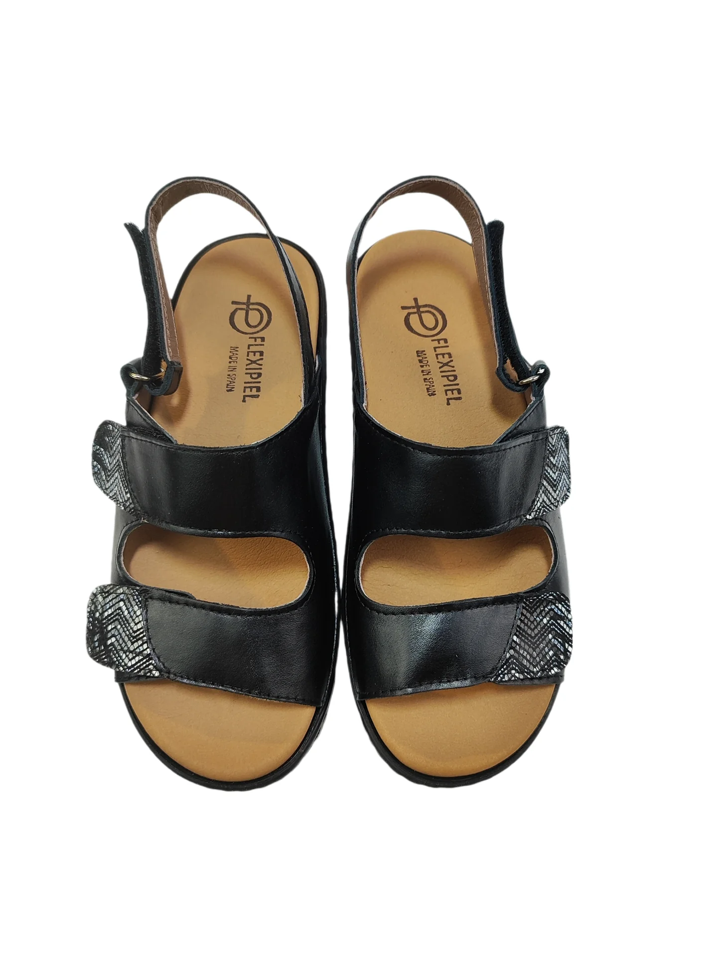 Flexipiel Sandalia Negro Mod.52802 Talla 39
