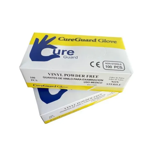 Guantes De Vinilo Cure Guard Talla M