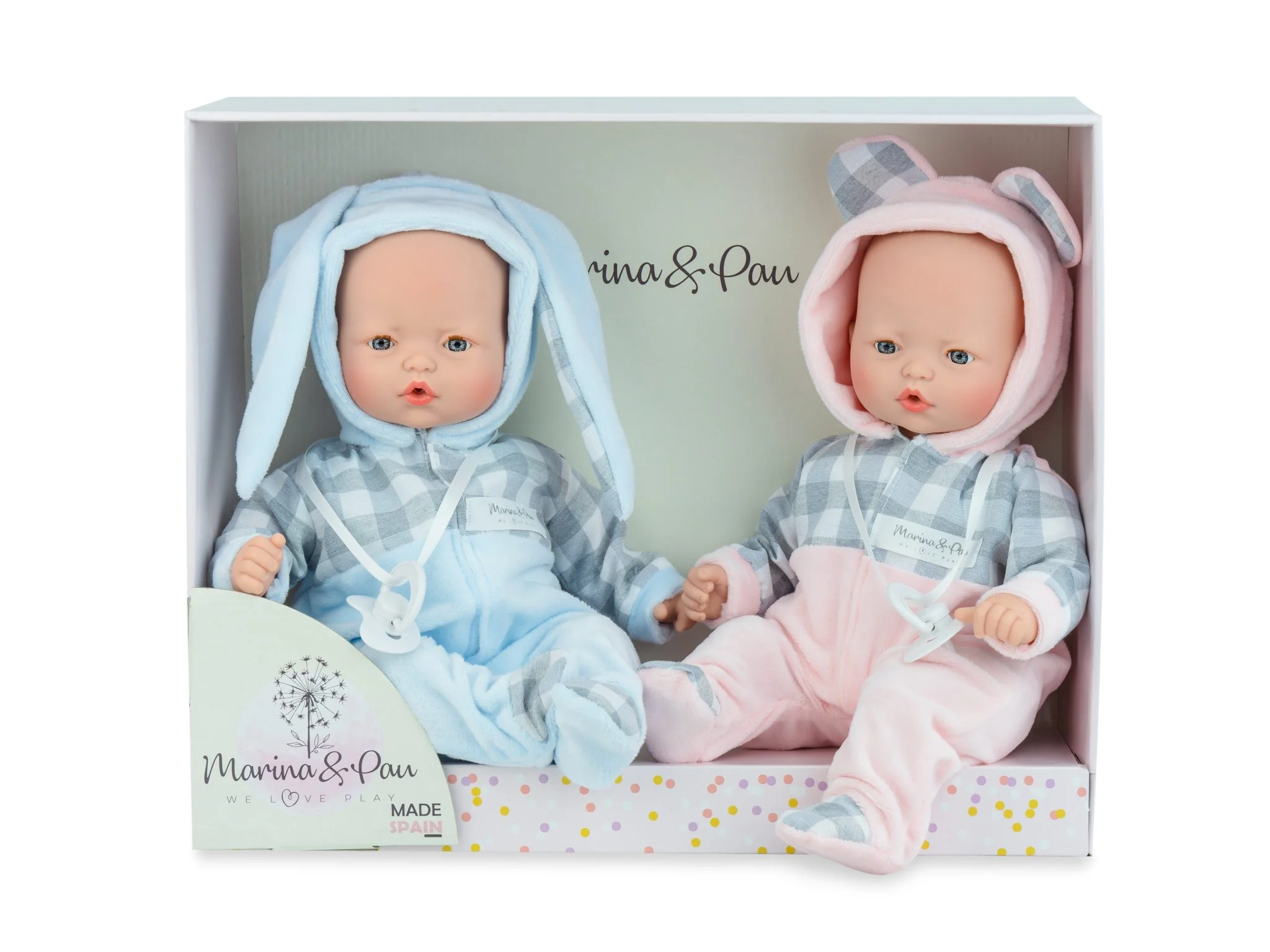 Marina Y Pau Muñeca R.n Bath Time Blue