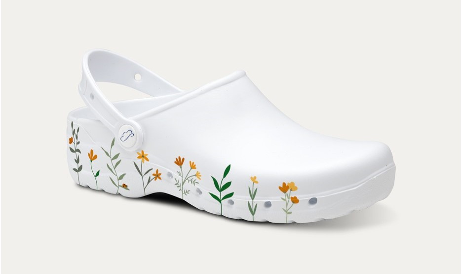 Zueco Feliz Caminar Flotantes Spring Talla 41