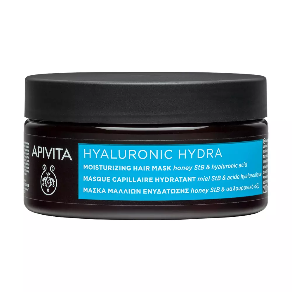 Mascarilla Hidratante Acido Hialuronico Y Aloe Apivita 200Ml