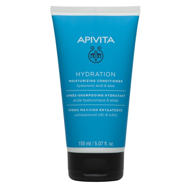 Acondicionador Hidrante Con Acido Hialuronico Y Aloe Apivita 150Ml