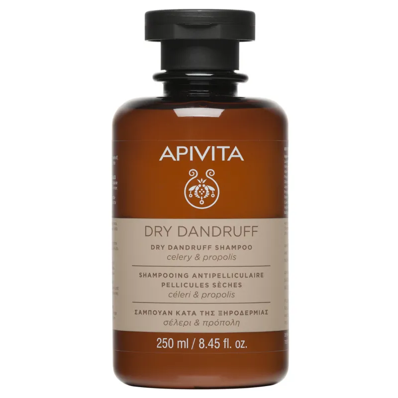 Champu Anticaspa Seca Con Apio Y Propolis Apivita 250Ml