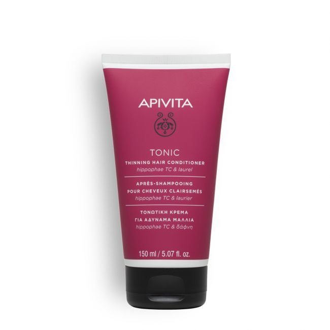 Acondicionador Para Cabello Fino Con Espino Amarillo Y Laurel Apivita 150Ml