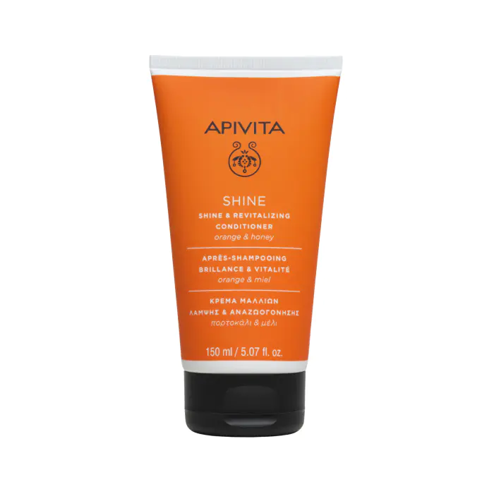 Acondicionador Brillo Y Vitalidad Naranja Y Miel Apivita 150Ml