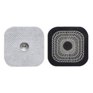 Electrodos Clip Rehab Cuadrado 5X5 4U  (Ultrastim  Ref. Sn2020)