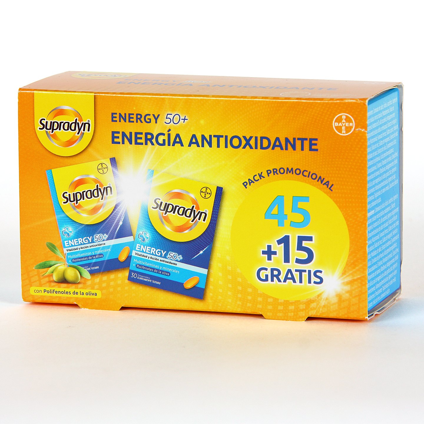 Supradyn Energy 50+ Promo 45+15 comp