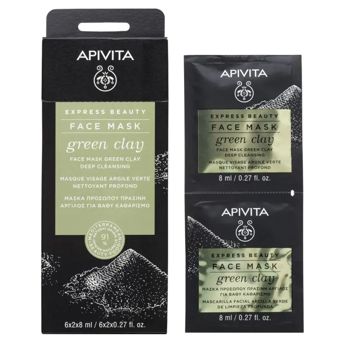 Apivita Express Beauty Limpieza Arcilla Verde