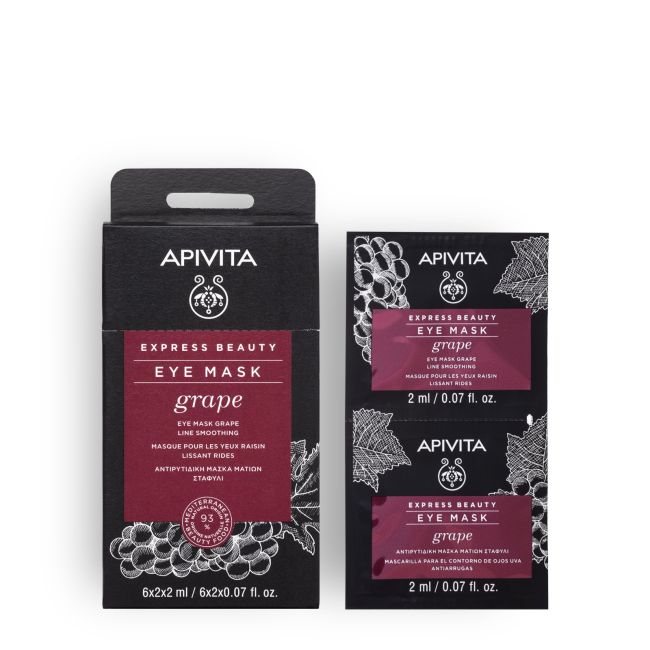 Apivita Express Beauty Contorno De Ojos Con Uva