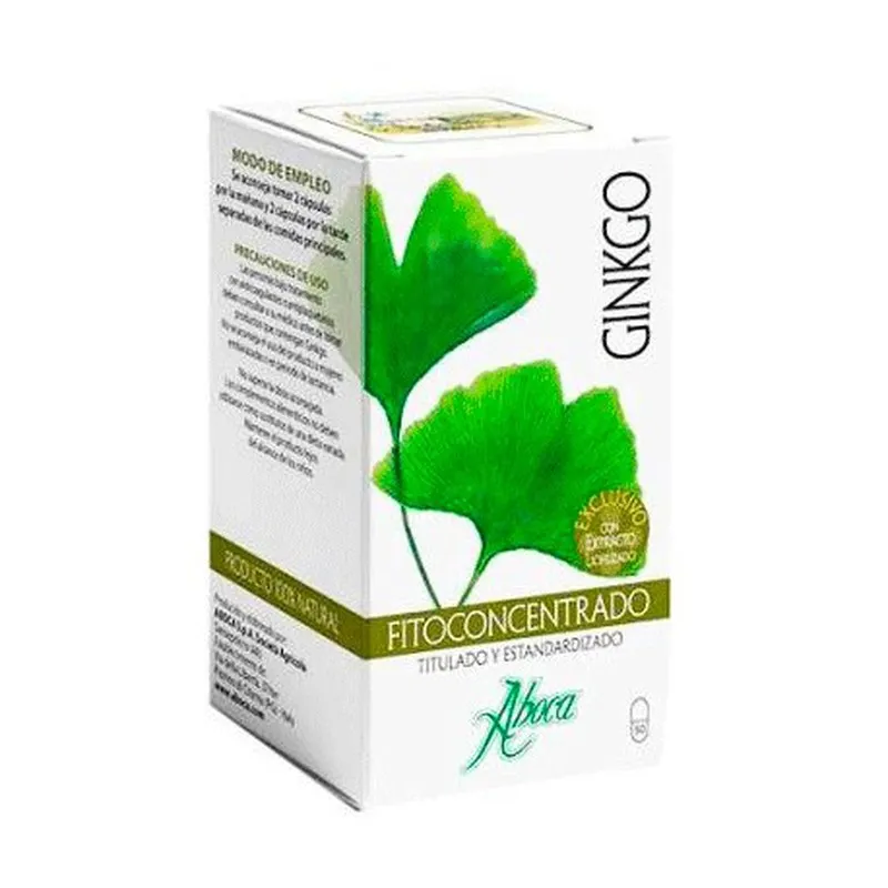 GINKGO FITOCONCENTRADO ABOCA 500 MG 50 CAPSULAS