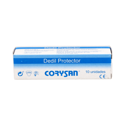DEDIL CORYSAN LATEX DIAMETRO 16 CM TALLA 2  10 UNIDADES