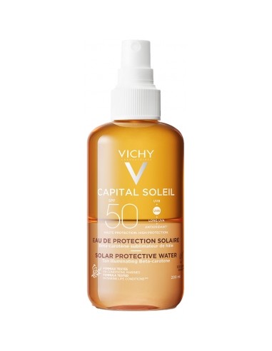 Capital Soleil Agua Proteccion Solar Luminosidad Spf50 1 Envase 200 ml