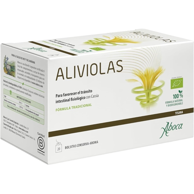 ALIVIOLAS BIO TISANA 20 FILTROS 2,2 G