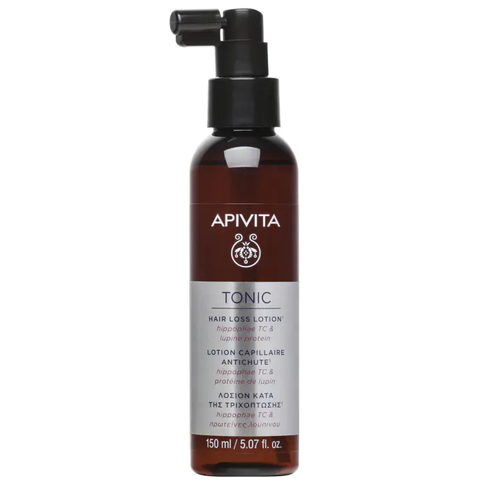 Locion Para La Caida Del Cabello Hippopae Y Proteinas De Lupino Apivita 150Ml