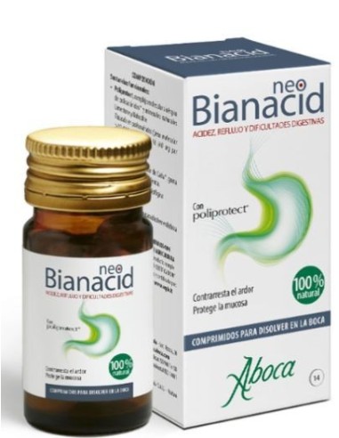 NEOBIANACID ACIDEZ Y REFLUJO 14 COMPRIMIDOS MASTICABLES