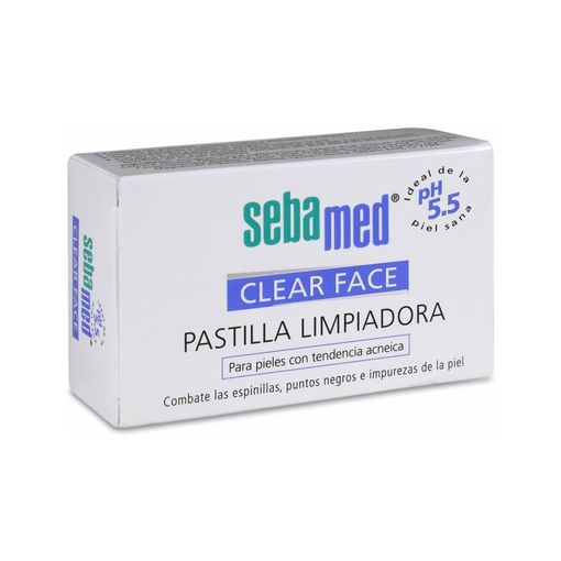 SEBAMED LIMPIADOR PASTILLA CLEAR FACE 1 ENVASE 100 G