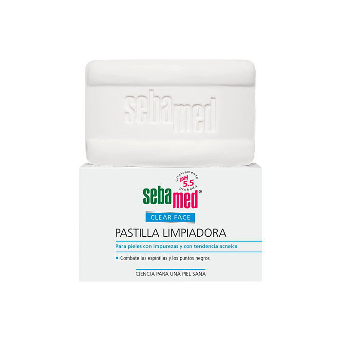 SEBAMED LIMPIADOR PASTILLA CLEAR FACE 1 ENVASE 100 G