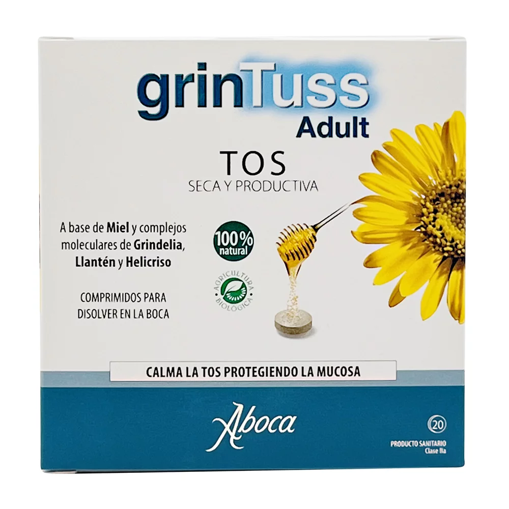 Grintuss Adult Con Poliresin 20 Comprimidos