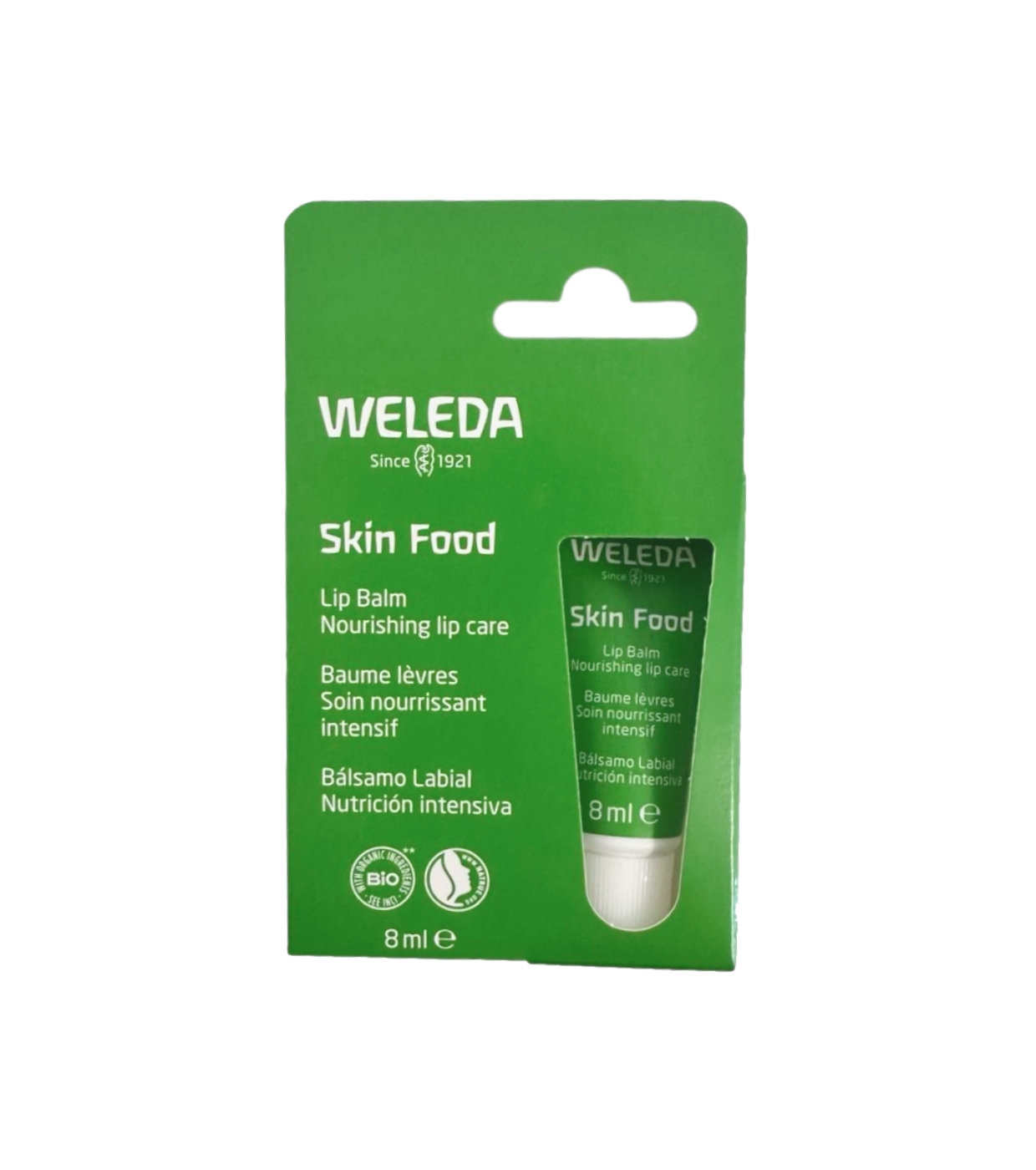 SKIN FOOD BALSAMO LABIAL REPARADOR WELEDA 1 ENVASE 8 ML