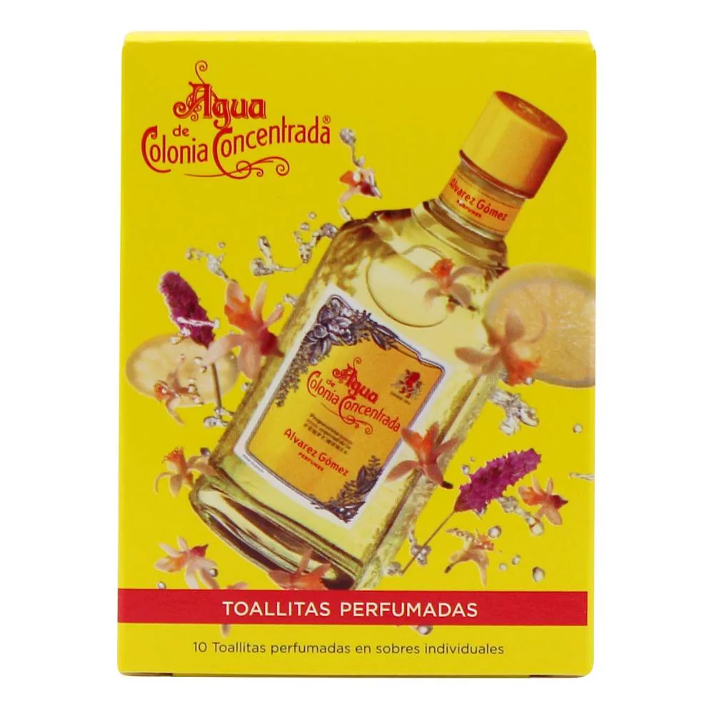Toallitas Perfumadas Alvarez Gomez 10 Sobres