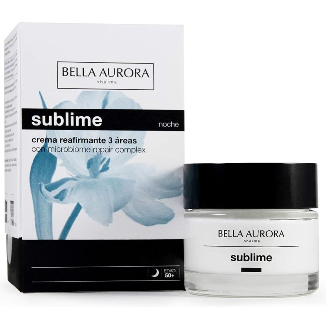Bella Aurora Sublime Crema Reafirmante 3 Areas Noche 1 Envase 50 ml
