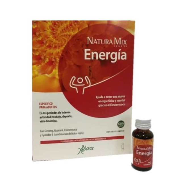NATURA MIX ADVANCED ENERGIA 10 FRASCOS MONODOSIS