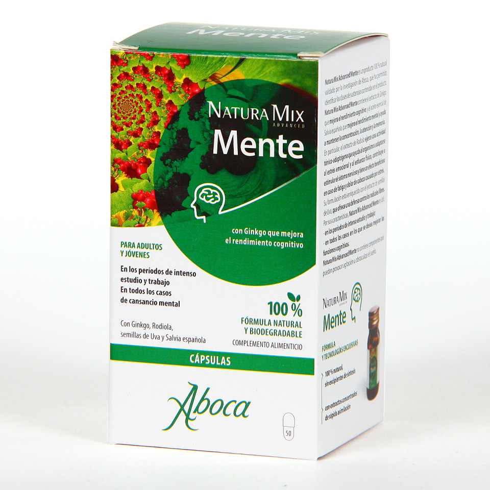 NATURA MIX ADVANCED MENTE 50 CAPSULAS