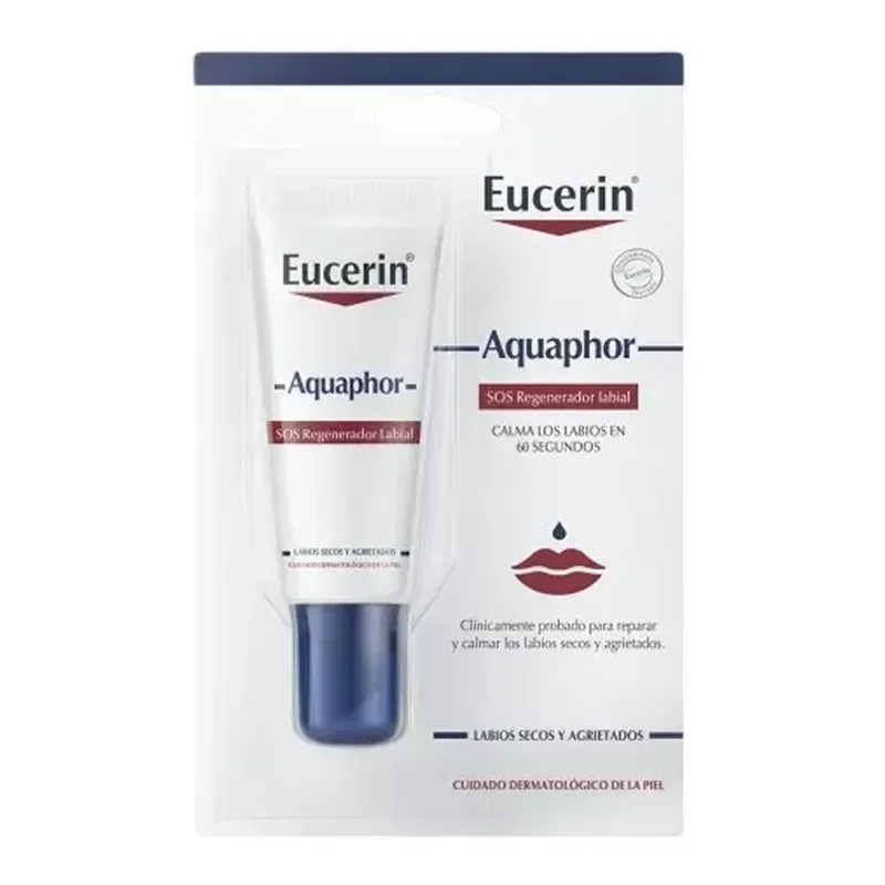 Eucerin Aquaphor Sos Regenerador Labial 1 Envase 10 ml