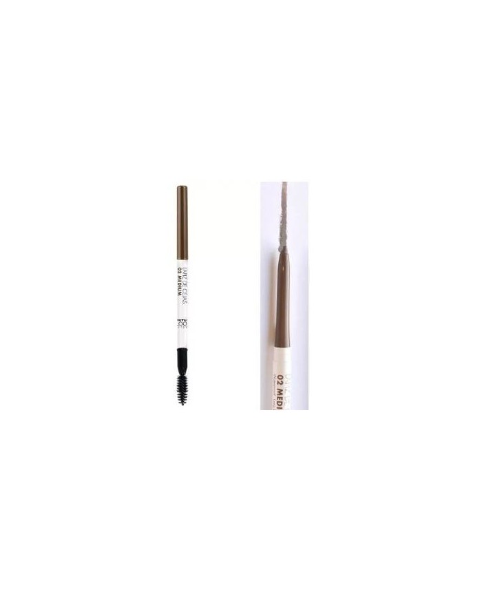 Lapiz De Cejas Automatico Con Goupillon Beter 1 Unidad Color 02 Medium