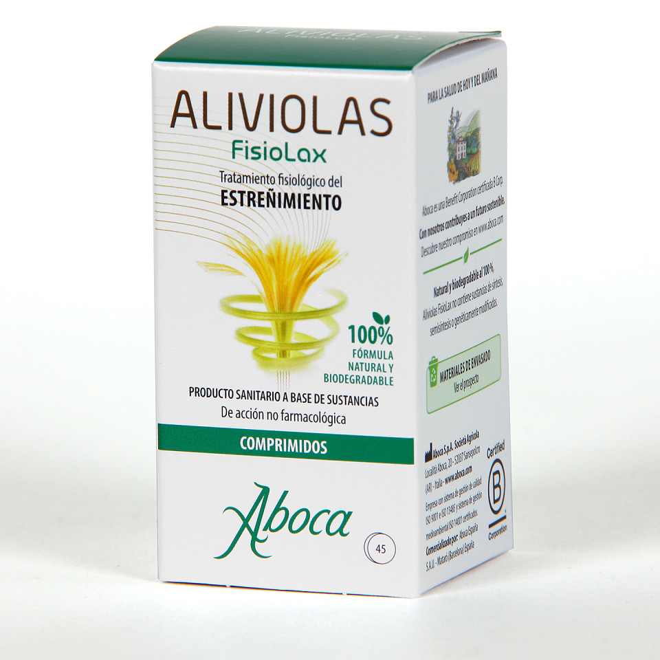 Aliviolas Fisiolax 45 Comprimidos