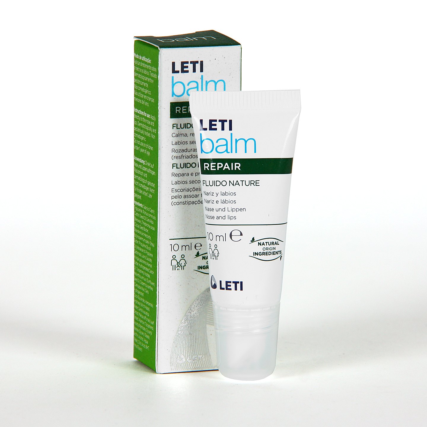 LETIBALM FLUIDO NATURE 1 ENVASE 10 ML