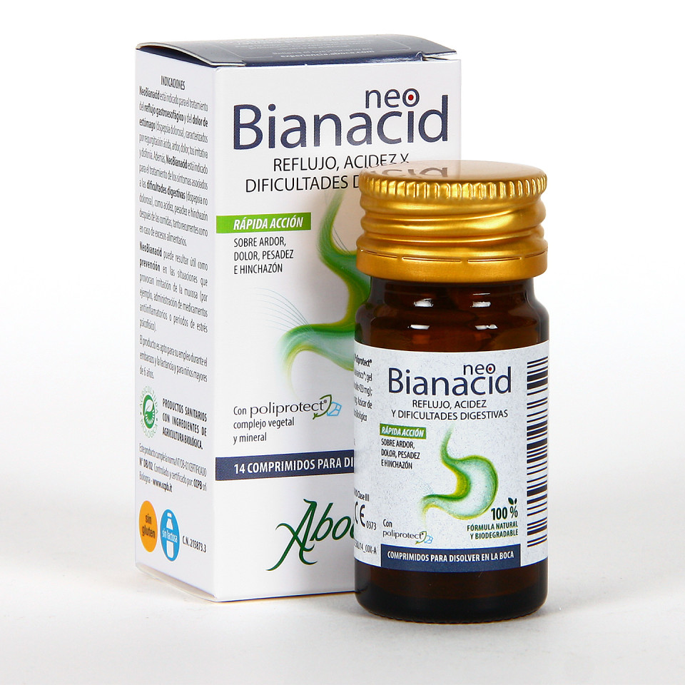 NEOBIANACID 14 COMPRIMIDOS SABOR LIMON