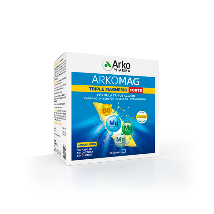 Arkomag Triple Magnesio Forte 20 Sobres