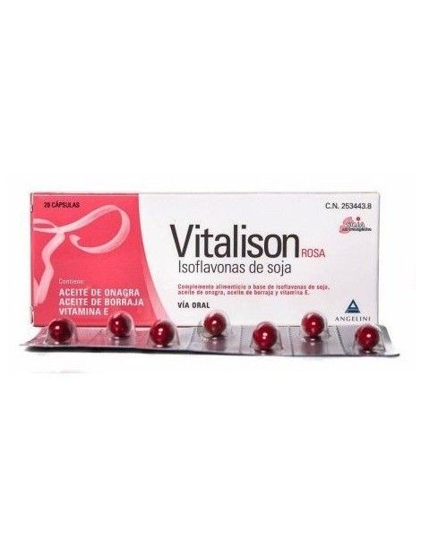 VITALISON ROSA 28 CAPSULAS