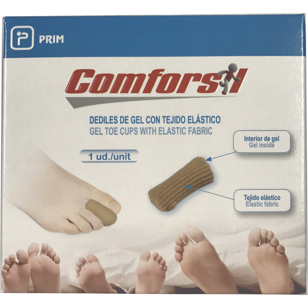 Dedil De Gel Con Tejido Elastico Comforgel 1 Unidad Talla l