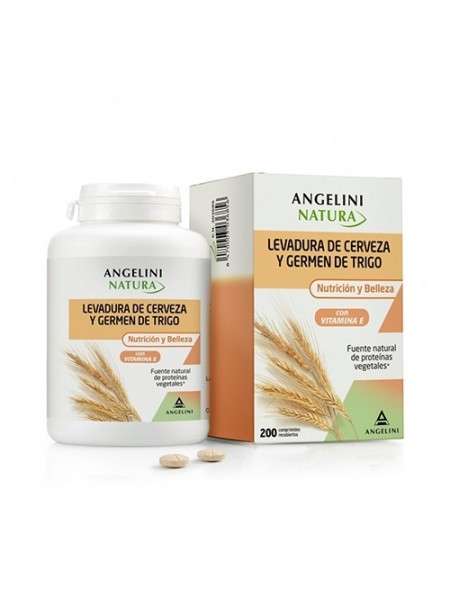 Levadura Cerveza Y Germen Trigo 200 Comprimidos Masticables