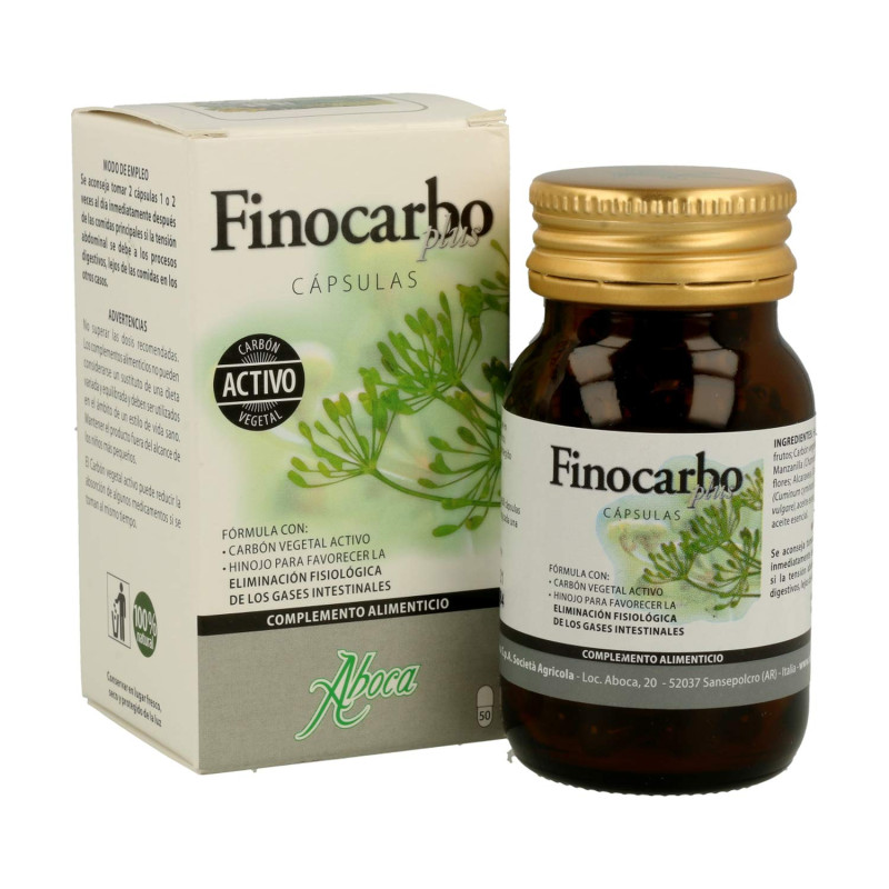 FINOCARBO PLUS 500 MG 50 CAPSULAS