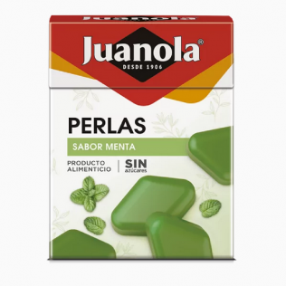 Juanola Perlas 1 Envase 25 g Sabor Menta Fresca