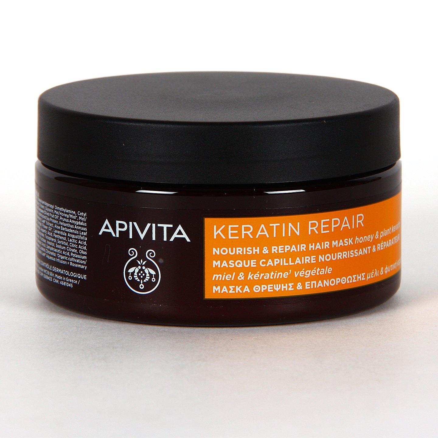 MASCARILLA KERATIN REPAIR QUERATINA Y MIEL 200ML APIVITA