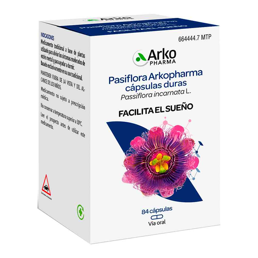 Pasiflora Arkopharma 300 mg 84 Capsulas