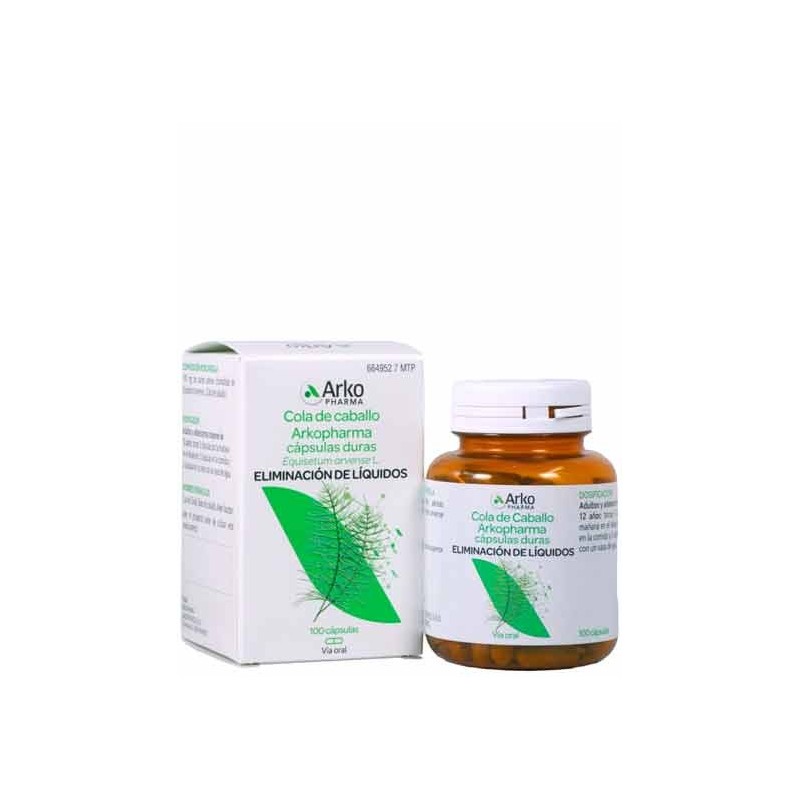 COLA DE CABALLO ARKOPHARMA 190 MG 100 CAPSULAS