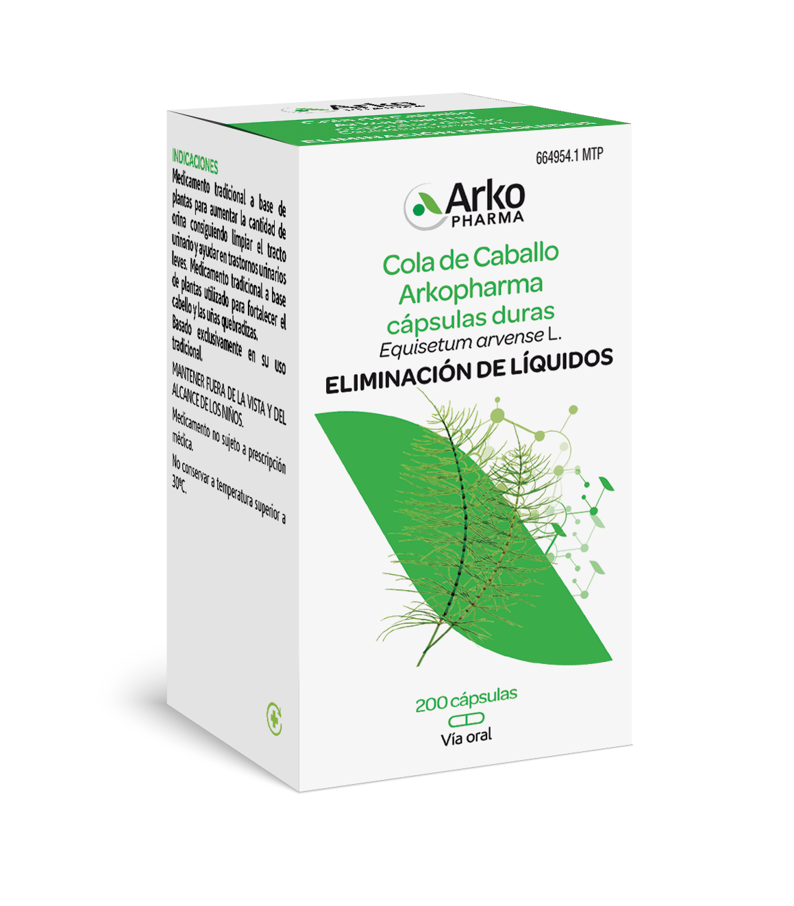 Cola De Caballo Arkopharma 190 mg 200 Capsulas