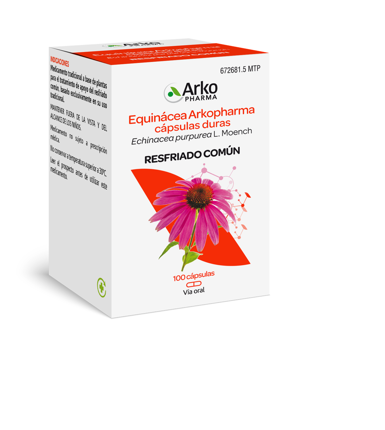 Equinacea Arkopharma 250 mg 100 Capsulas