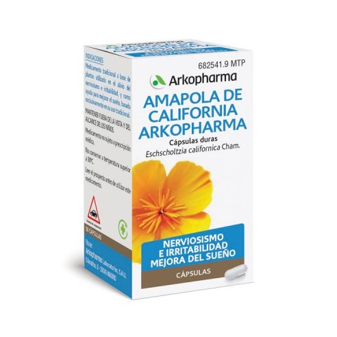 Amapola De California Arkopharma 240 mg 50 Capsulas