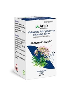 Valeriana Arkopharma 350 mg 45 Capsulas