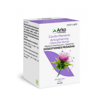 Cardo Mariano Arkopharma 390 mg 84 Capsulas