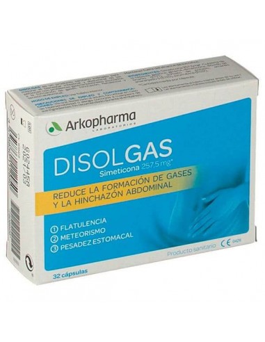 Disolgas 257,5 mg 32 Capsulas Blandas